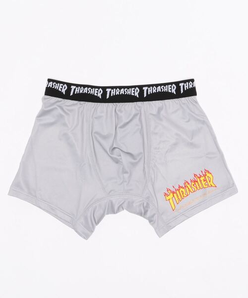 THRASHER(スラッシャー)の「THRASHER/スラッシャー BOXER TRUNKS ボクサートランクス(ボクサーパンツ・メンズ・ブラック/ブラック×ホワイト/グリーン/グレー系カモフラージュ/レッド/ブラック系その他2/ホワイト/グリーン系カモフラージュ/ブルー系その他2/ブルー/ブラック×イエロー/グレー系その他/グレー/ブラック×レッド/グレー系その他2/イエロー/ネイビー/ブラック系その他・L/LL/M)」の10枚目の写真