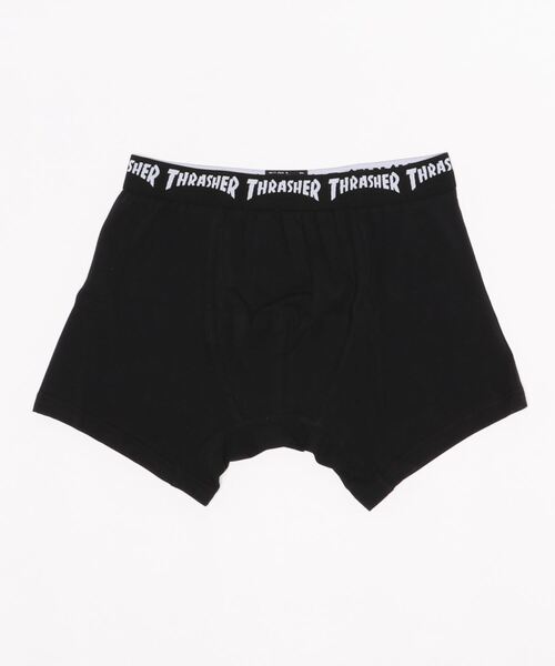 THRASHER(スラッシャー)の「THRASHER/スラッシャー BOXER TRUNKS ボクサートランクス(ボクサーパンツ・メンズ・ブラック/ブラック×ホワイト/グリーン/グレー系カモフラージュ/レッド/ブラック系その他2/ホワイト/グリーン系カモフラージュ/ブルー系その他2/ブルー/ブラック×イエロー/グレー系その他/グレー/ブラック×レッド/グレー系その他2/イエロー/ネイビー/ブラック系その他・L/LL/M)」の3枚目の写真