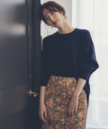 Andemiu | ポンチョニット215632(ニット/セーター)