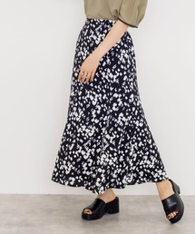 w closet | モノトーンブラッシュ柄マーメイドスカート(スカート)