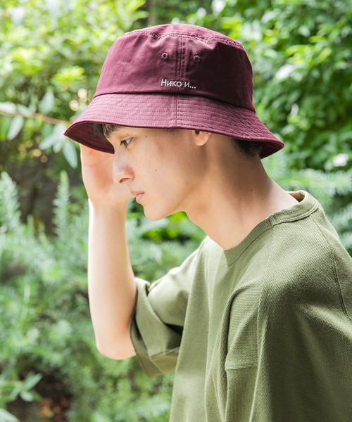 niko and...（ニコアンド）の「ロゴツイルハット（ハット・メンズ・ブラック/ベージュ/ブルー/ボルドー・FREE）」の4枚目の写真