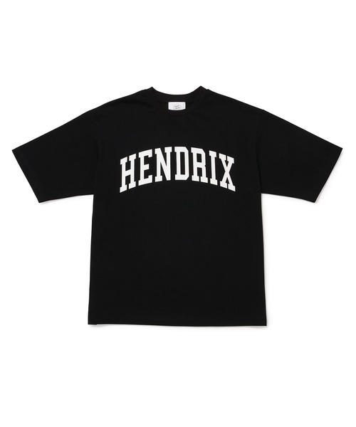 bonjour bonsoir（ボンジュール　ボンソワール）の「【bonjour bonsoir】HENDRIX カレッジビッグ Tシャツ（Tシャツ/カットソー・メンズ・ホワイト/ブラック/ピンク・L/M/S）」の3枚目の写真
