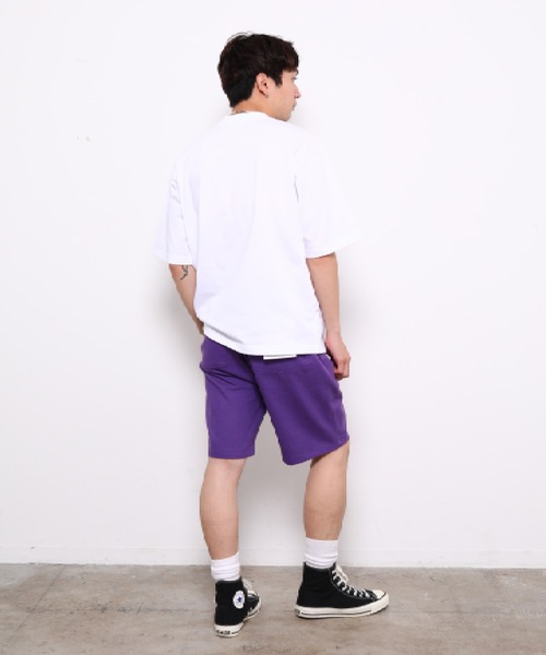 bonjour bonsoir（ボンジュール　ボンソワール）の「【bonjour bonsoir】HENDRIX カレッジビッグ Tシャツ（Tシャツ/カットソー・メンズ・ホワイト/ブラック/ピンク・L/M/S）」の13枚目の写真