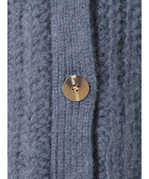 LAGUNAMOON（ラグナムーン）の「オーバーサイズニットカーディガン（カーディガン/ボレロ・レディース・ブルー/ブラウン/ベージュ・FREE）」の6枚目の写真