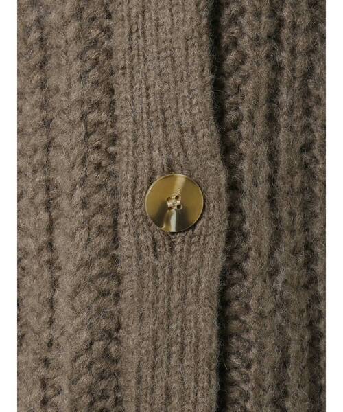 LAGUNAMOON（ラグナムーン）の「オーバーサイズニットカーディガン（カーディガン/ボレロ・レディース・ブルー/ブラウン/ベージュ・FREE）」の14枚目の写真