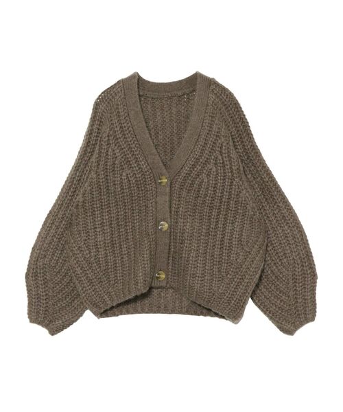 LAGUNAMOON（ラグナムーン）の「オーバーサイズニットカーディガン（カーディガン/ボレロ・レディース・ブルー/ブラウン/ベージュ・FREE）」の17枚目の写真