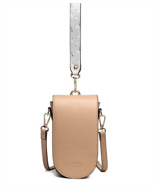 セール】きれいめ2WAYスマホポシェットカードケース+ショルダーベルト