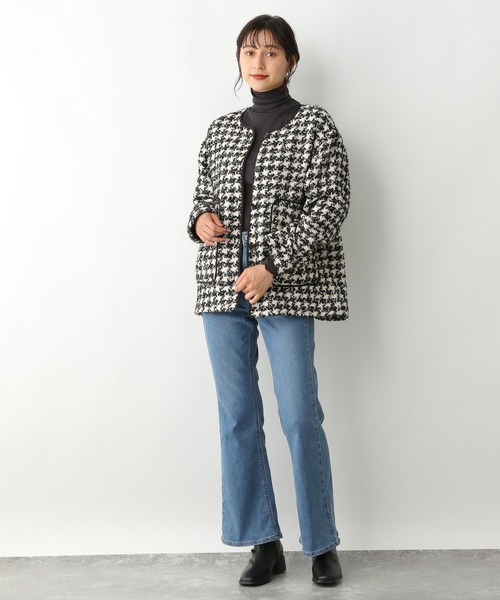 A part by(アパートバイ)の「SOMETHING/フレアデニムパンツ 959263(デニムパンツ・レディース・グレー/ライトブルー・MEDIUM/LARGE)」の5枚目の写真