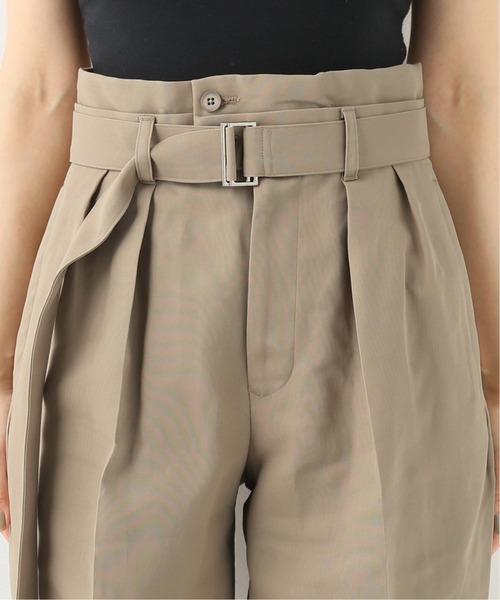 SEEALL(シーオール)の「【SEEALL / シーオール】BELTED BUGGY パンツ(その他パンツ・レディース・ベージュ・2)」の9枚目の写真