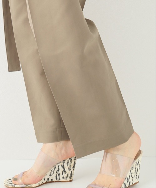 SEEALL(シーオール)の「【SEEALL / シーオール】BELTED BUGGY パンツ(その他パンツ・レディース・ベージュ・2)」の10枚目の写真