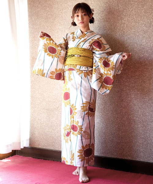 utatane(ウタタネ)の「浴衣単品(浴衣・レディース・ホワイト・FREE)」の1枚目の写真