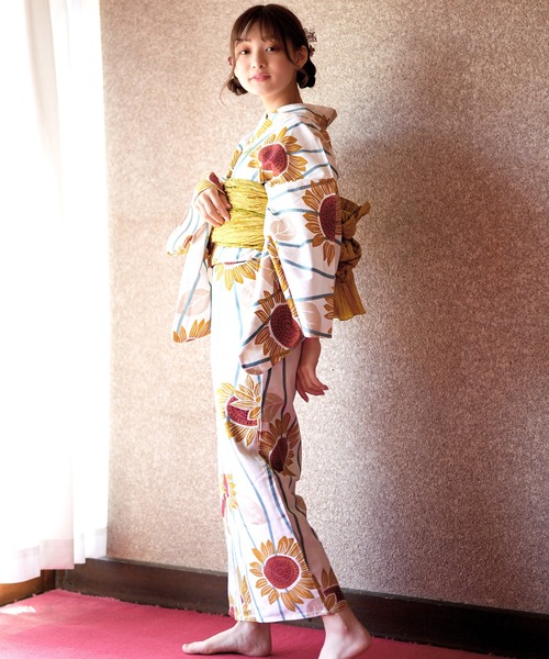 utatane(ウタタネ)の「浴衣単品(浴衣・レディース・ホワイト・FREE)」の3枚目の写真