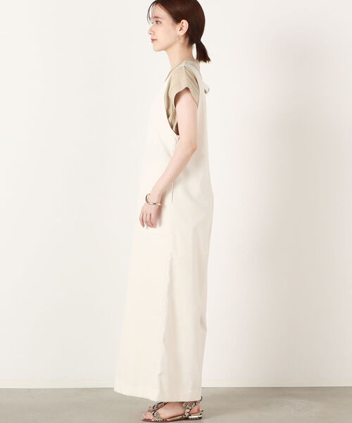 NOLLEY’S Sophi（ノーリーズソフィ）の「サロペット（サロペット/オーバーオール・レディース・キナリ/ベージュ/ブラック・38）」の8枚目の写真