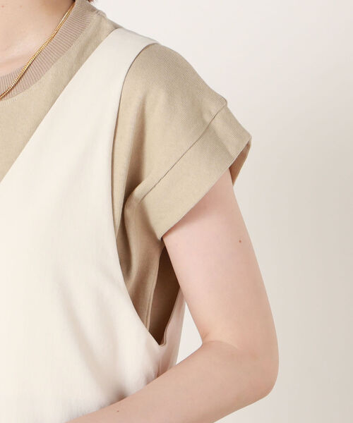 NOLLEY’S Sophi（ノーリーズソフィ）の「サロペット（サロペット/オーバーオール・レディース・キナリ/ベージュ/ブラック・38）」の12枚目の写真