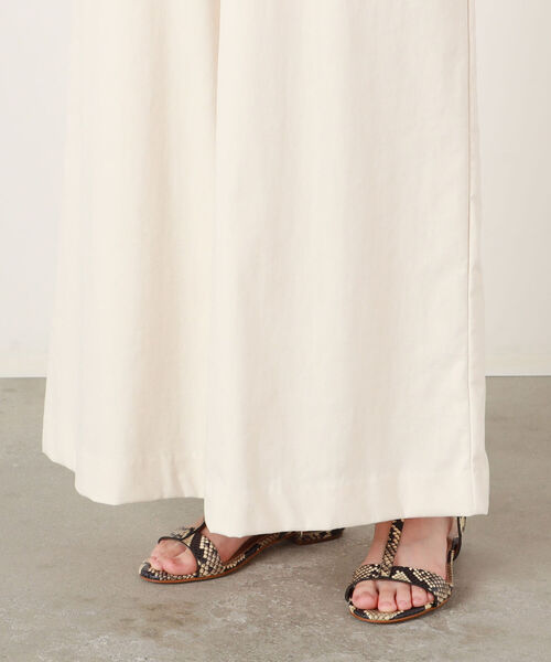 NOLLEY’S Sophi（ノーリーズソフィ）の「サロペット（サロペット/オーバーオール・レディース・キナリ/ベージュ/ブラック・38）」の14枚目の写真