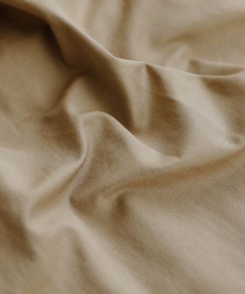 osharewalker(オシャレウォーカー)の「『スタンドカラーシャツデザインコート』(トレンチコート・レディース・ベージュ/カーキ・FREE)」の18枚目の写真