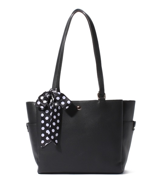 Via Demizon(ビアデミゾン)の「WEB限定商品 365days’シンプルトートバッグA4サイズ(トートバッグ・レディース・ブラック/グレイッシュベージュ・フリー)」の13枚目の写真