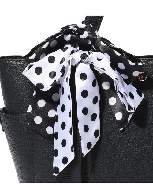 Via Demizon(ビアデミゾン)の「WEB限定商品 365days’シンプルトートバッグA4サイズ(トートバッグ・レディース・ブラック/グレイッシュベージュ・フリー)」の20枚目の写真