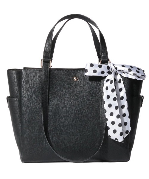 Via Demizon(ビアデミゾン)の「WEB限定商品 365days’シンプルトートバッグA4サイズ(トートバッグ・レディース・ブラック/グレイッシュベージュ・フリー)」の16枚目の写真