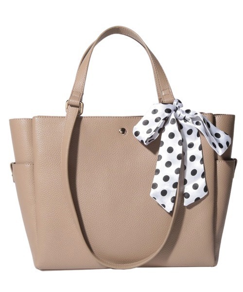 Via Demizon(ビアデミゾン)の「WEB限定商品 365days’シンプルトートバッグA4サイズ(トートバッグ・レディース・ブラック/グレイッシュベージュ・フリー)」の22枚目の写真