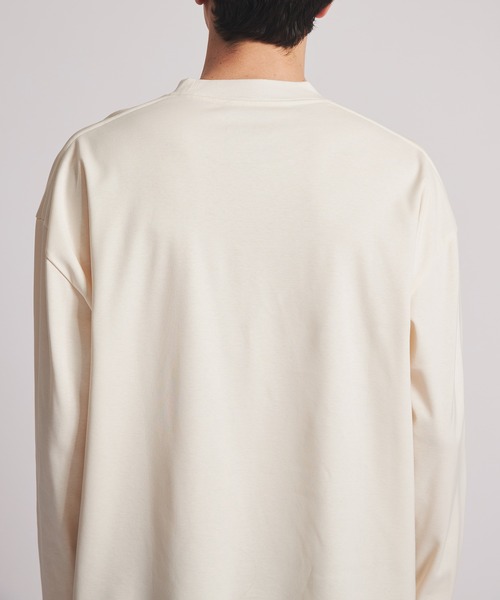 UNITED TOKYO（ユナイテッドトウキョウ）の「【OnE】テクノラマカットソーLS（Tシャツ/カットソー・メンズ・アイボリー/ベージュ/グレー/ブラック・2/1/3/4）」の9枚目の写真