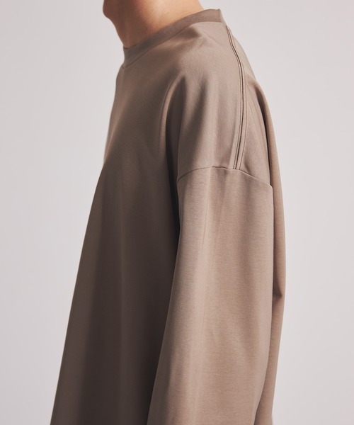 UNITED TOKYO（ユナイテッドトウキョウ）の「【OnE】テクノラマカットソーLS（Tシャツ/カットソー・メンズ・アイボリー/ベージュ/グレー/ブラック・2/1/3/4）」の6枚目の写真