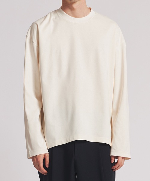 UNITED TOKYO（ユナイテッドトウキョウ）の「【OnE】テクノラマカットソーLS（Tシャツ/カットソー・メンズ・アイボリー/ベージュ/グレー/ブラック・2/1/3/4）」の14枚目の写真