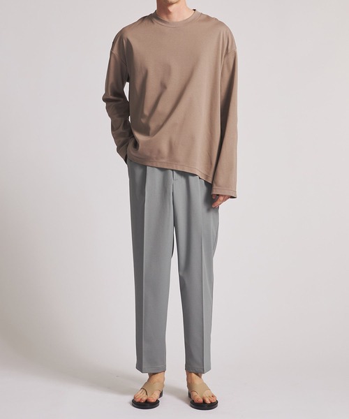 UNITED TOKYO（ユナイテッドトウキョウ）の「【OnE】テクノラマカットソーLS（Tシャツ/カットソー・メンズ・アイボリー/ベージュ/グレー/ブラック・2/1/3/4）」の16枚目の写真