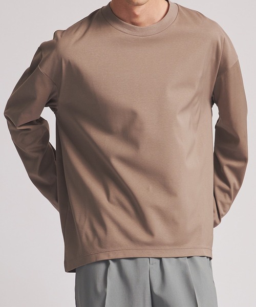 UNITED TOKYO（ユナイテッドトウキョウ）の「【OnE】テクノラマカットソーLS（Tシャツ/カットソー・メンズ・アイボリー/ベージュ/グレー/ブラック・2/1/3/4）」の17枚目の写真