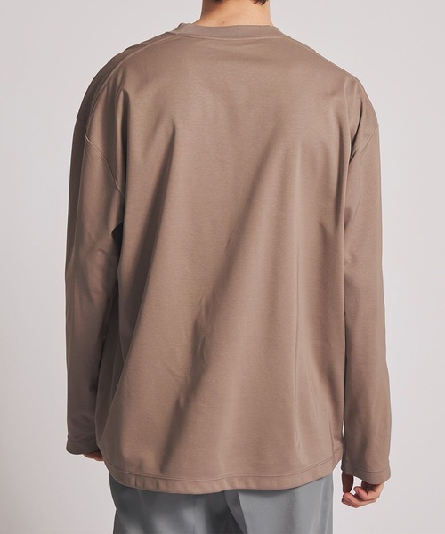 UNITED TOKYO（ユナイテッドトウキョウ）の「【OnE】テクノラマカットソーLS（Tシャツ/カットソー・メンズ・アイボリー/ベージュ/グレー/ブラック・2/1/3/4）」の19枚目の写真