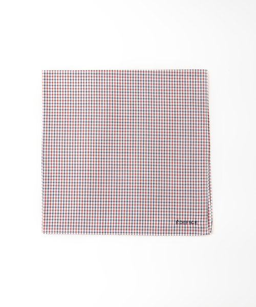 EDIFICE（エディフィス）の「パターンハンカチ1（ハンカチ/ハンドタオル・メンズ・チャコールグレー/ブラック/ベージュ/ネイビー/ブラウン/グレー/ピンク/ブルー/ボルドー/マルチ/ダークブルー/ブルー系その他/その他9/その他10/その他16・FREE）」の15枚目の写真