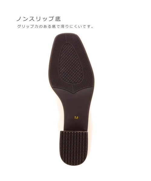 RANDA(ランダ)の「ストレスフリー/ソフト ストレッチ ステッチデザインショートブーツ(ブーツ・レディース・ベージュ/ブロンズ/ブラック/クリーム・M/LL/L/S)」の11枚目の写真