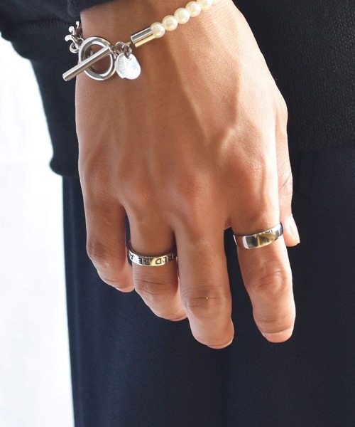 LHME（エルエイチエムイー）の「LHME フラットリング/サージカルステンレス316L（金属アレルギー対応）（リング・メンズ・シルバー・11号/9号/13号/17号/19号/7号/15号/21号）」の9枚目の写真