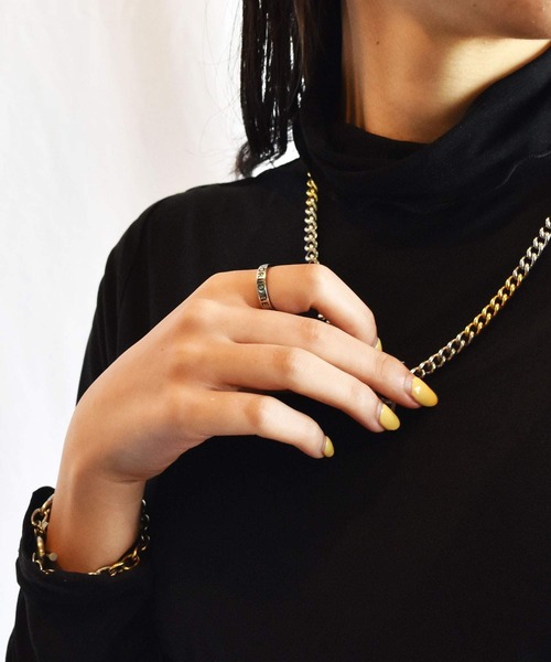 LHME（エルエイチエムイー）の「LHME フラットリング/サージカルステンレス316L（金属アレルギー対応）（リング・メンズ・シルバー・11号/9号/13号/17号/19号/7号/15号/21号）」の12枚目の写真