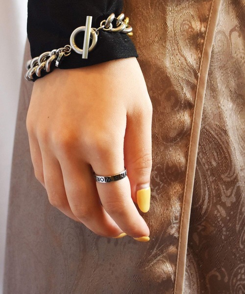 LHME（エルエイチエムイー）の「LHME フラットリング/サージカルステンレス316L（金属アレルギー対応）（リング・メンズ・シルバー・11号/9号/13号/17号/19号/7号/15号/21号）」の13枚目の写真