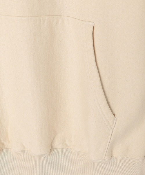 UNFIL（アンフィル）の「【unfil】コットンフリース スウェットパーカー MEN（パーカー・メンズ・イエロー/Nat/ブラック系その他・4/3）」の15枚目の写真