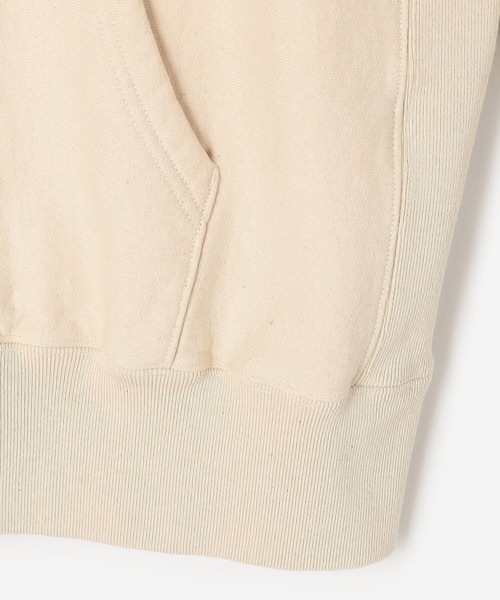 UNFIL（アンフィル）の「【unfil】コットンフリース スウェットパーカー MEN（パーカー・メンズ・イエロー/Nat/ブラック系その他・4/3）」の14枚目の写真