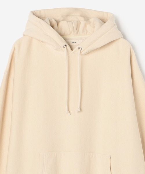 UNFIL（アンフィル）の「【unfil】コットンフリース スウェットパーカー MEN（パーカー・メンズ・イエロー/Nat/ブラック系その他・4/3）」の12枚目の写真