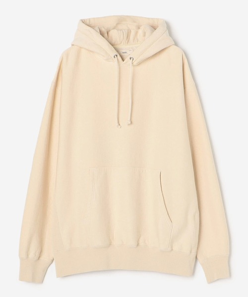 UNFIL（アンフィル）の「【unfil】コットンフリース スウェットパーカー MEN（パーカー・メンズ・イエロー/Nat/ブラック系その他・4/3）」の10枚目の写真