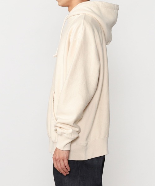 UNFIL（アンフィル）の「【unfil】コットンフリース スウェットパーカー MEN（パーカー・メンズ・イエロー/Nat/ブラック系その他・4/3）」の7枚目の写真