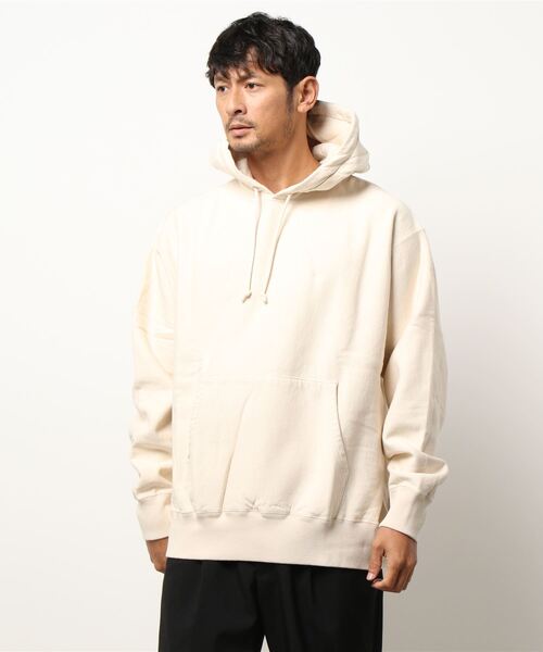 UNFIL（アンフィル）の「【unfil】コットンフリース スウェットパーカー MEN（パーカー・メンズ・イエロー/Nat/ブラック系その他・4/3）」の21枚目の写真