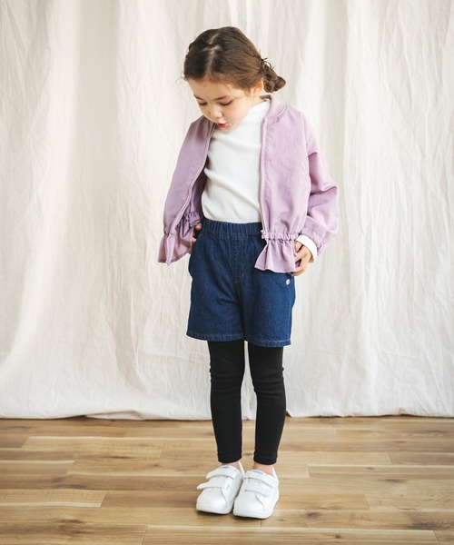 BRANSHES（ブランシェス）の「ハイネック長袖Ｔシャツ（Tシャツ/カットソー・キッズ・ブラック/オフホワイト/その他・90cm/110cm/100cm/120cm/130cm/140cm/150cm）」の7枚目の写真