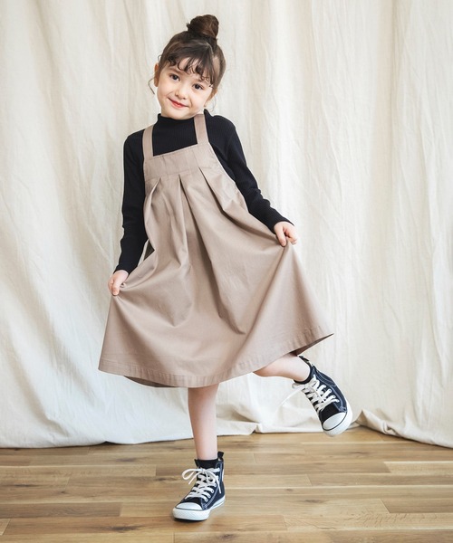 BRANSHES（ブランシェス）の「ハイネック長袖Ｔシャツ（Tシャツ/カットソー・キッズ・ブラック/オフホワイト/その他・90cm/110cm/100cm/120cm/130cm/140cm/150cm）」の9枚目の写真