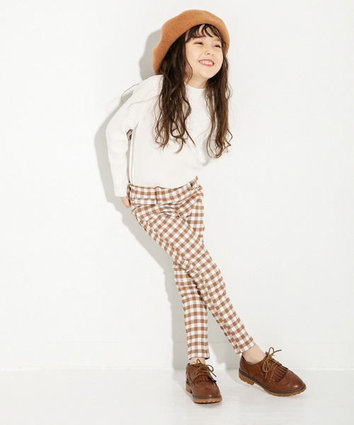 BRANSHES（ブランシェス）の「ハイネック長袖Ｔシャツ（Tシャツ/カットソー・キッズ・ブラック/オフホワイト/その他・90cm/110cm/100cm/120cm/130cm/140cm/150cm）」の15枚目の写真