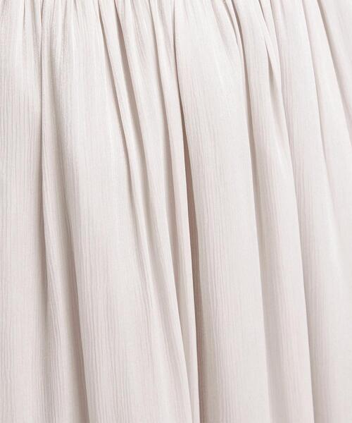 green label relaxing（グリーンレーベルリラクシング）の「ブライトカッセン ギャザー イレヘム スカート（スカート・レディース・グレー/ナチュラル・38/36）」の14枚目の写真