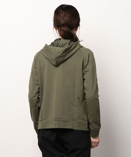 PUMA（プーマ）の「プーマ PUMA RTG フーデッドジャケット_ラグランスリーブジャケット_（パーカー・レディース・カーキ/ブラック・L/M/XL）」の5枚目の写真