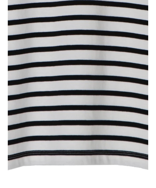 AMERICAN HOLIC(アメリカンホリック)の「クルーネックボーダーカットプルオーバー(Tシャツ/カットソー・レディース・その他9/ブラック系その他4/ブルー系その他2・M/S/L)」の13枚目の写真