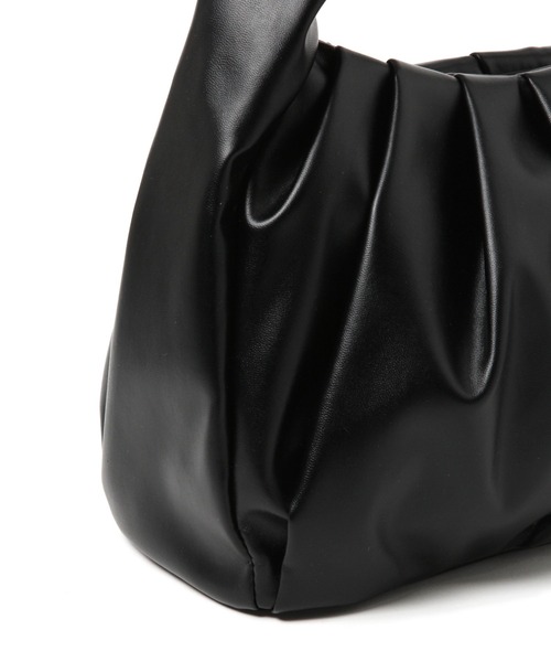 PAGEBOY（ページボーイ）の「ワンハンドルギャザーバッグ（ハンドバッグ・レディース・ブラック/グリーン・FREE）」の13枚目の写真