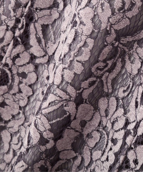 PROPORTION BODY DRESSING（プロポーションボディドレッシング）の「【美人百花11月号 掲載商品】＜Ｅ＞微配色モールレースマーメイドＳＫ / 1211227001（スカート・レディース・パープル/ダークグレー/グレー・MEDIUM/SMALL）」の16枚目の写真