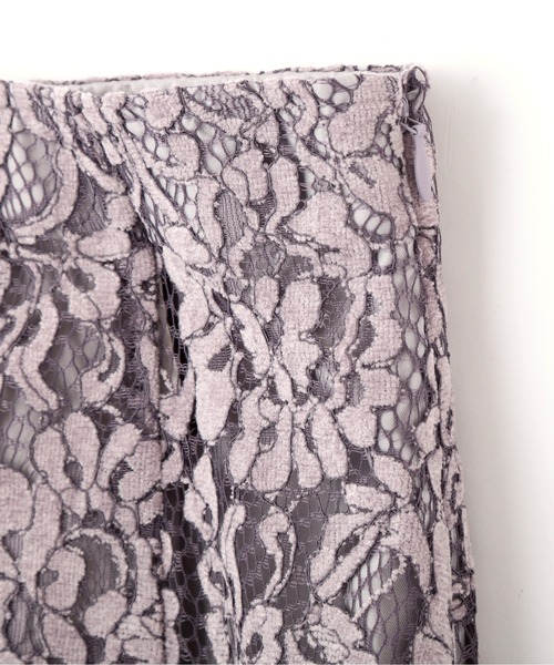 PROPORTION BODY DRESSING（プロポーションボディドレッシング）の「【美人百花11月号 掲載商品】＜Ｅ＞微配色モールレースマーメイドＳＫ / 1211227001（スカート・レディース・パープル/ダークグレー/グレー・MEDIUM/SMALL）」の21枚目の写真